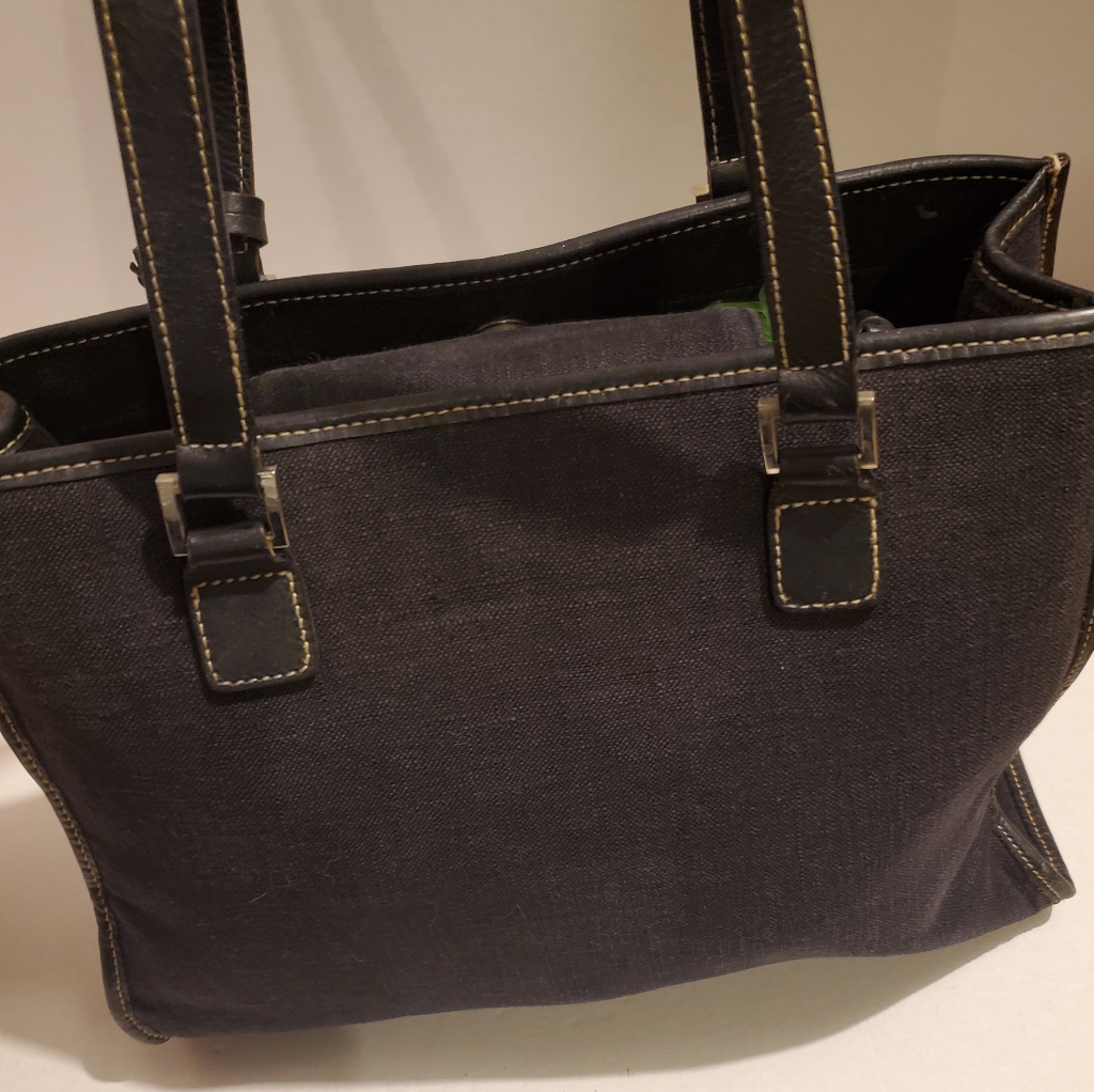 Ralph Lauren Black Cloth Shoulderbag